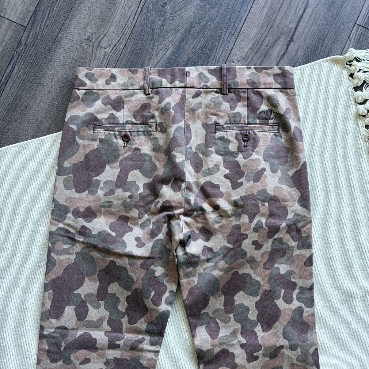 Stussy Vintage Stussy Duck Camo Chino Pants Size US 30 / EU 46 - 9 Thumbnail