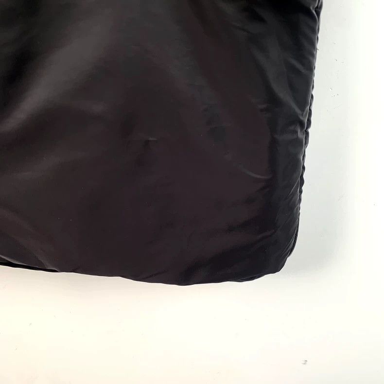 Prada Prada Size 38 23 black triangle logo hooded long-sleeved co Size US XXS / EU 40 - 4 Thumbnail