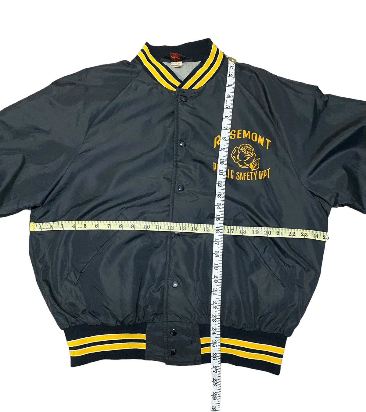 Vintage Vintage pla jac Dunbrooke rosemont satin varsity jacket Size US XL / EU 56 / 4 - 3 Thumbnail