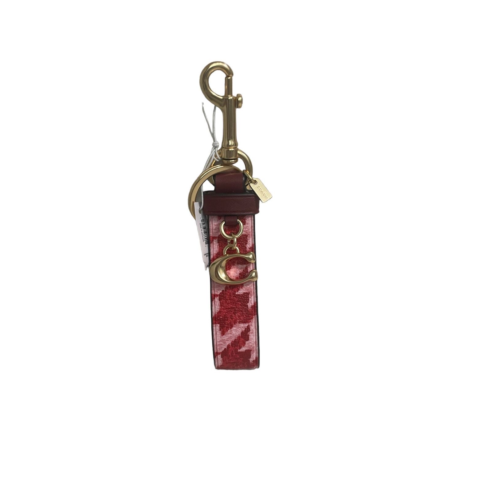 Coach Coach Houndstooth print Loop bag charm key chain Size ONE SIZE - 8 Thumbnail