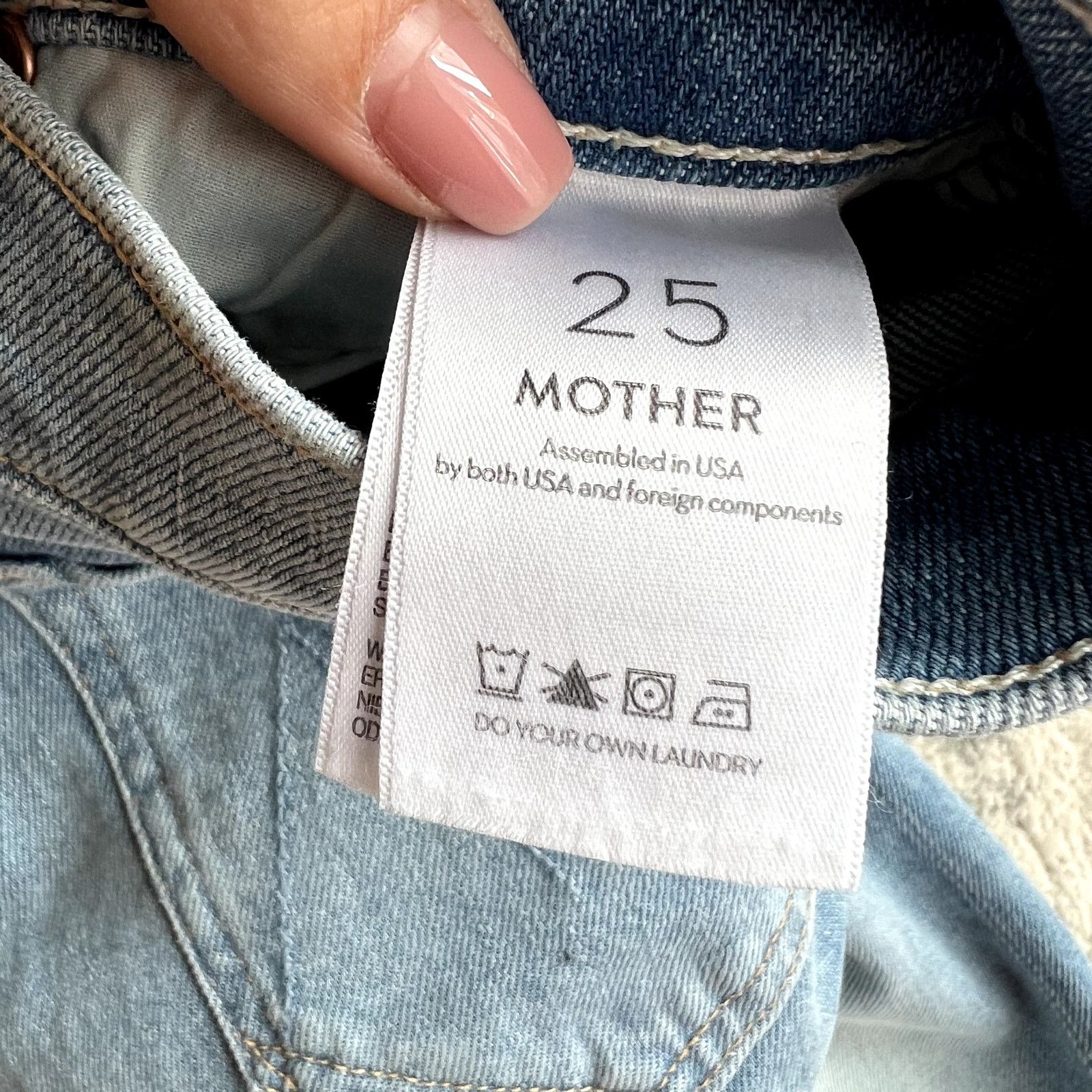 MOTHER Mother the tomcat ankle fray kitty jeans corner size 25 DR Size 25" / US 0 / IT 36 - 5 Thumbnail