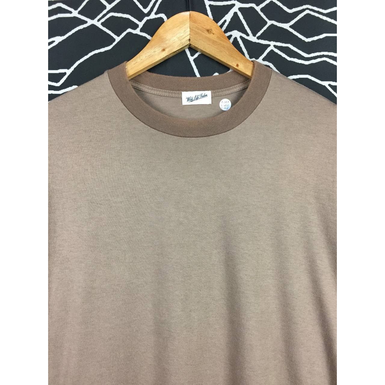 ADAM ET ROPE × Japanese Brand × Vintage Wild Life Tailor Adam Et Rope Plain Casual Longsleeve Tee Size US M / EU 48-50 / 2 - 3 Thumbnail