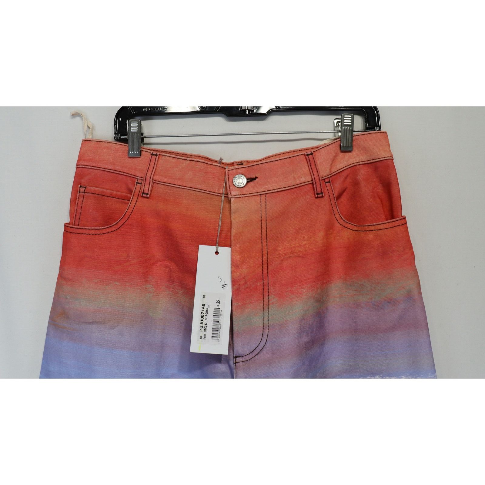 Marni o1rshd1 Size: 32 / Woven Pants Pantalone Uomo in Multicolor Size US 32 / EU 48 - 9 Thumbnail