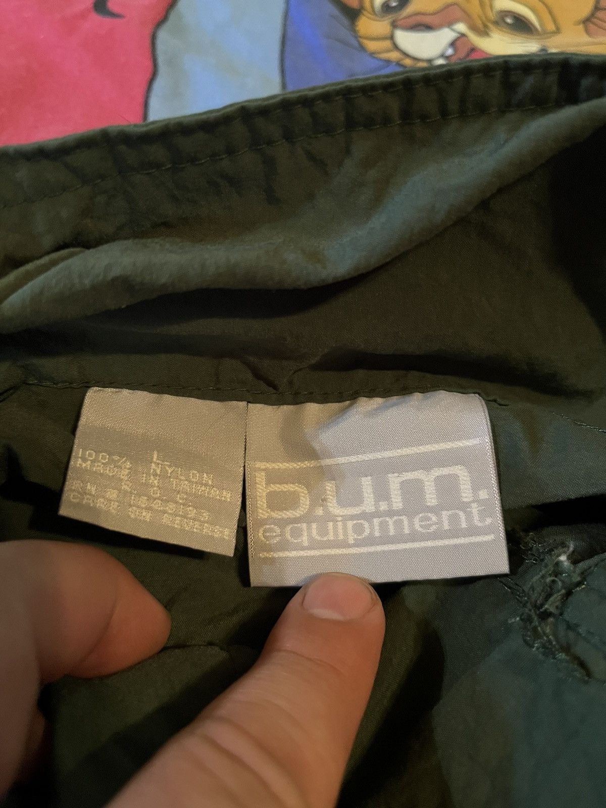 B.U.M Equipment × Vintage Vintage 90s Men’s Bum Equipment Hooded Windbreaker Jacket Size US L / EU 52-54 / 3 - 4 Thumbnail