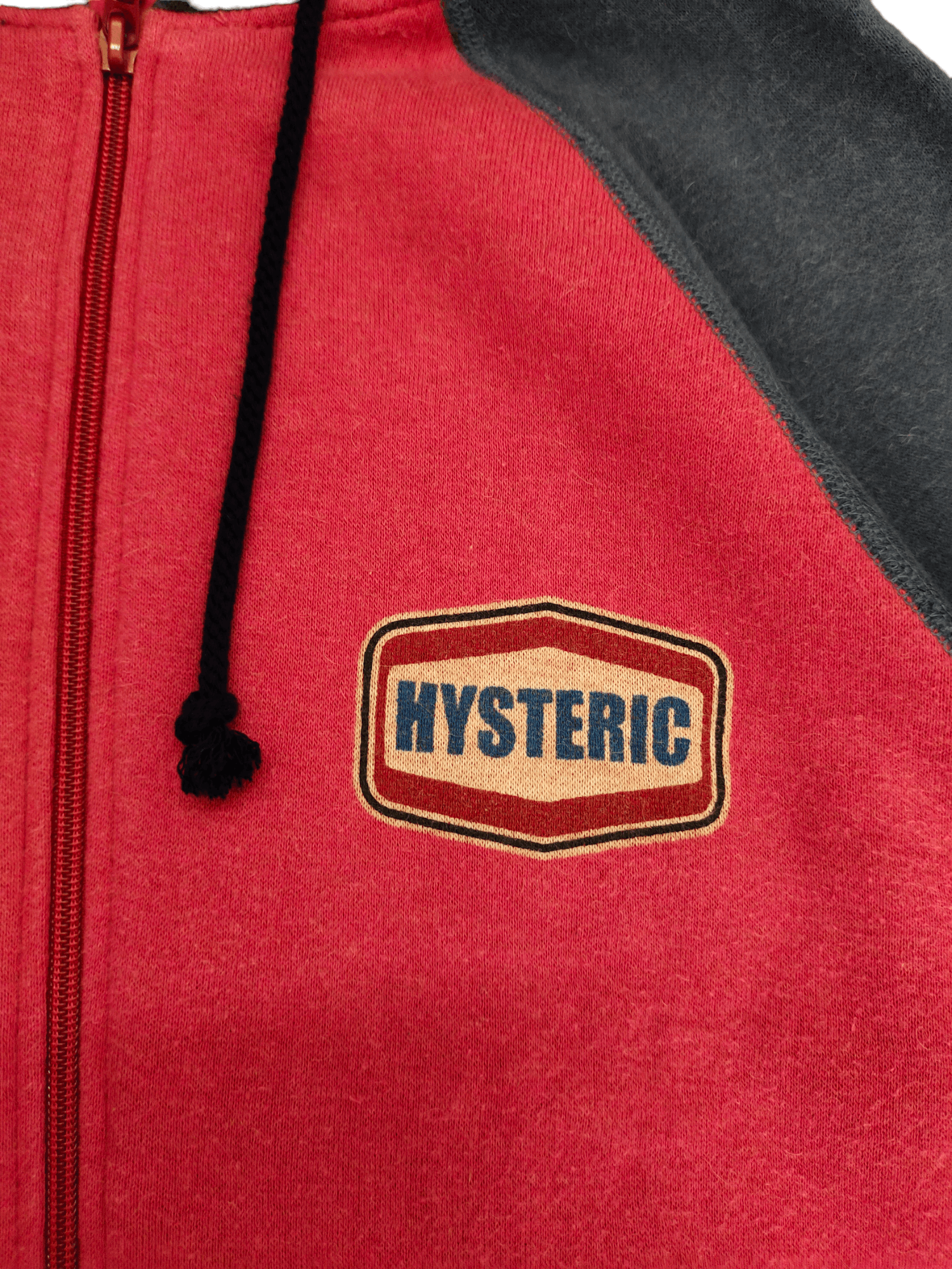 Hysteric Glamour Vintage 90s Hysteric Glamour Logo Special Raglan Hoodies Size US S / EU 44-46 / 1 - 10 Thumbnail