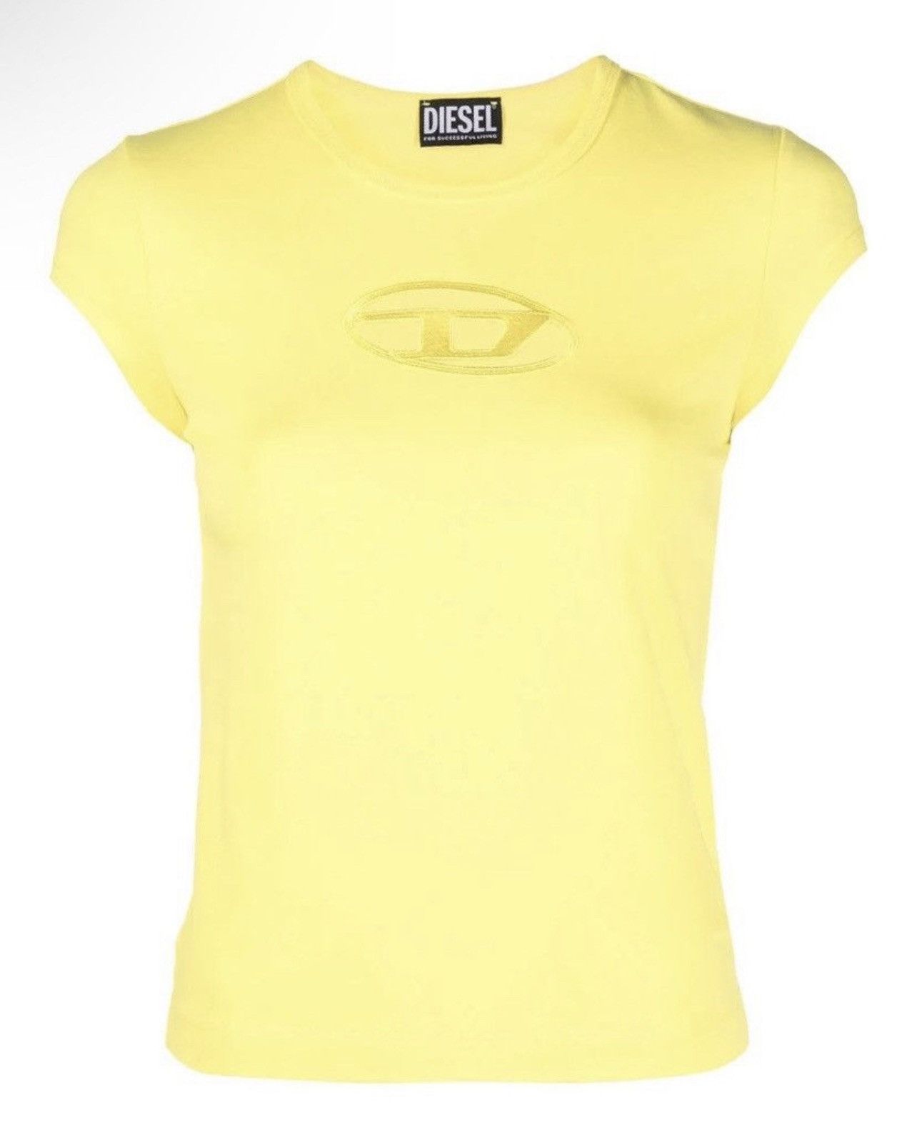 Designer × Diesel × Diesel Black Gold Diesel cut out D logo t-shirt Size M / US 6-8 / IT 42-44 - 3 Thumbnail