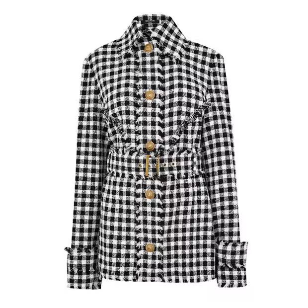 Balmain o1g2r1mq0924 Shirts in Noir & Blanc Size M / US 6-8 / IT 42-44 - 1 Thumbnail