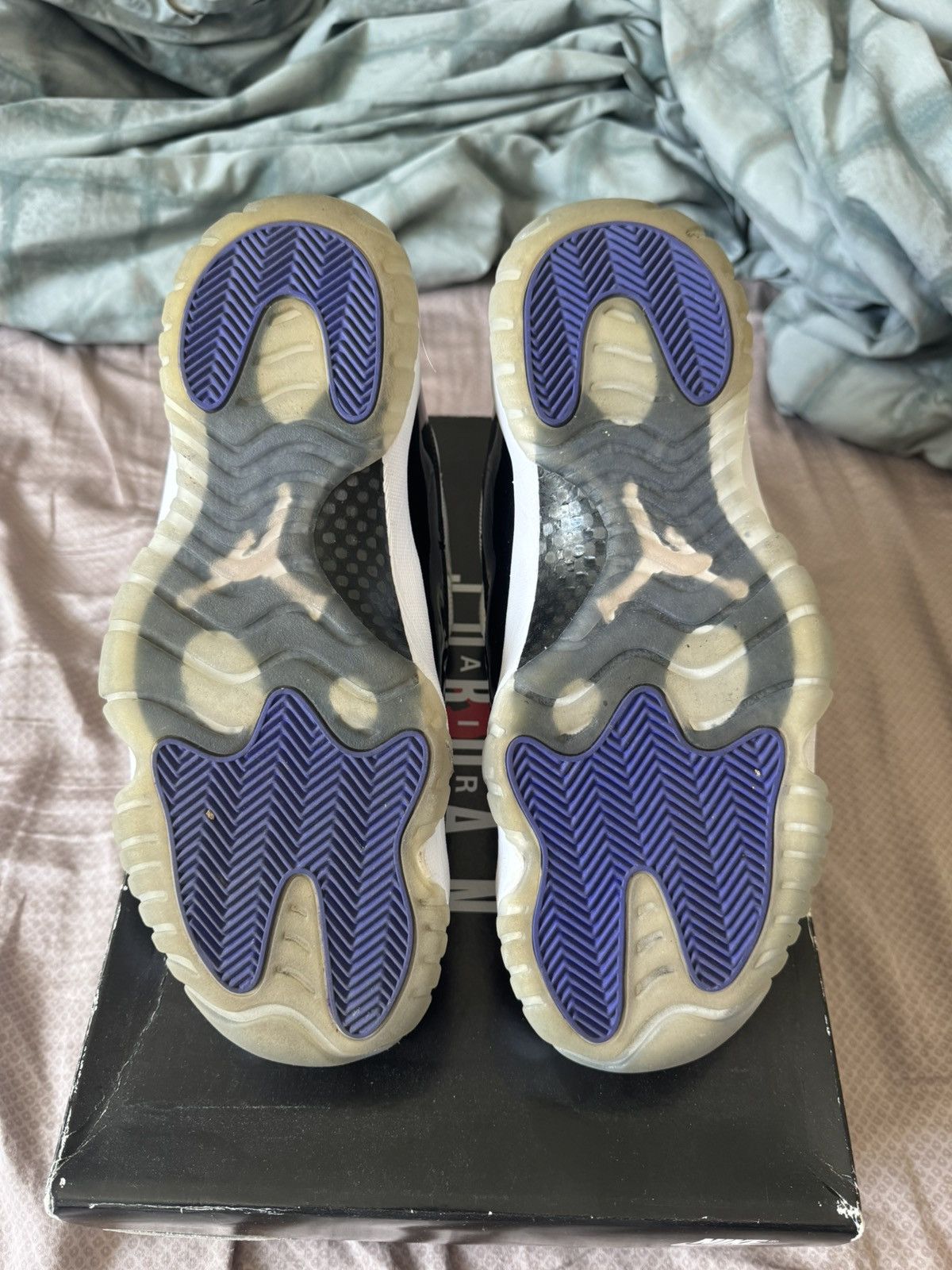 Jordan Brand Jordan 11 Concord 2018 Size US 9.5 / EU 42-43 - 5 Thumbnail