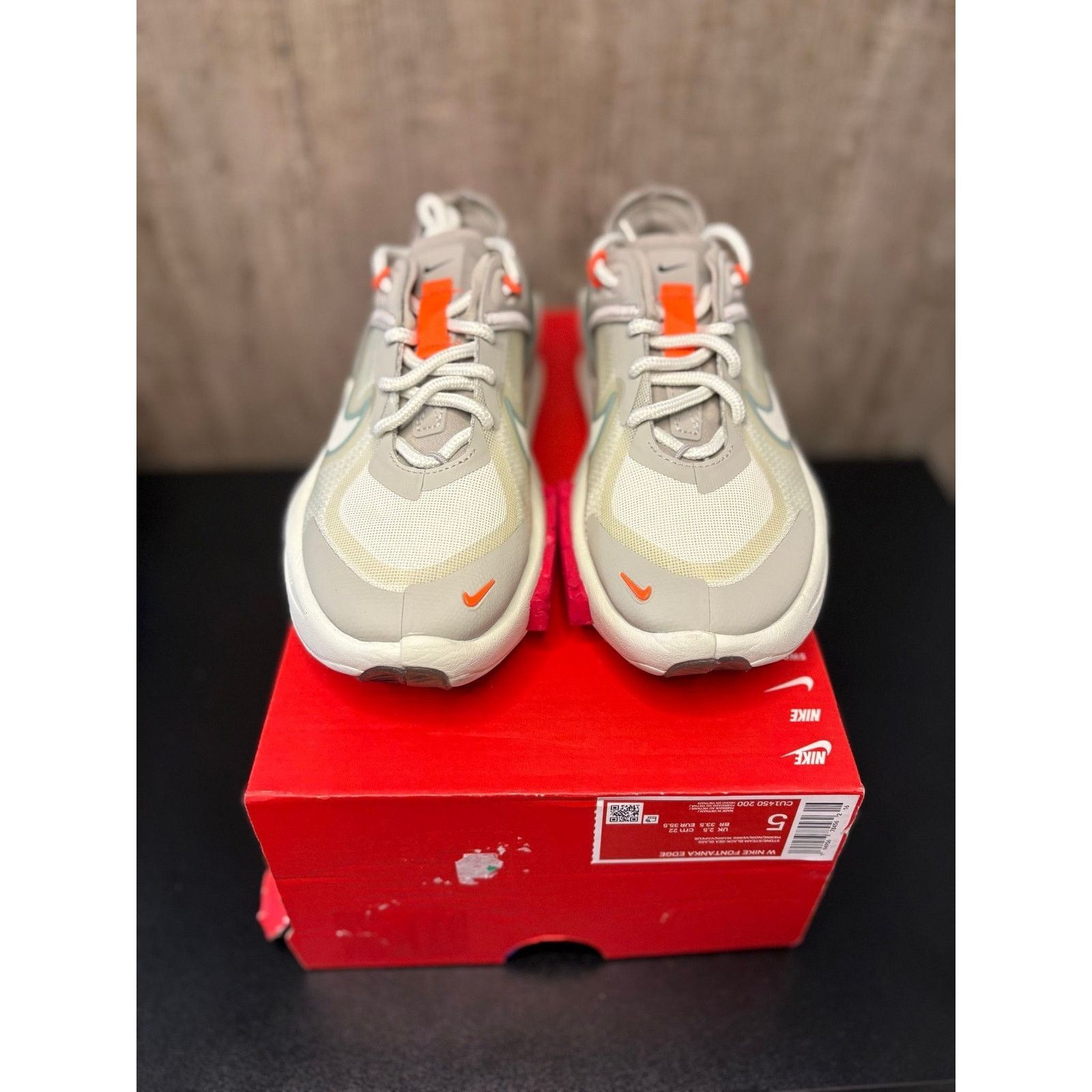 Nike NEW SZ 5w - Nike Fontanka Edge Stone Khaki (Women's) Size US 5 / IT 35 - 6 Thumbnail