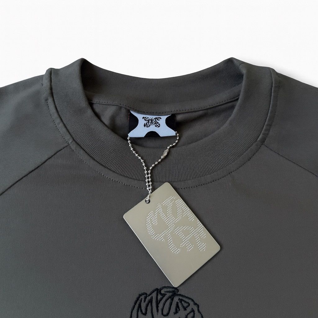 Mertra Mertra Charcoal Cross Point Tee Size US M / EU 48-50 / 2 - 3 Thumbnail