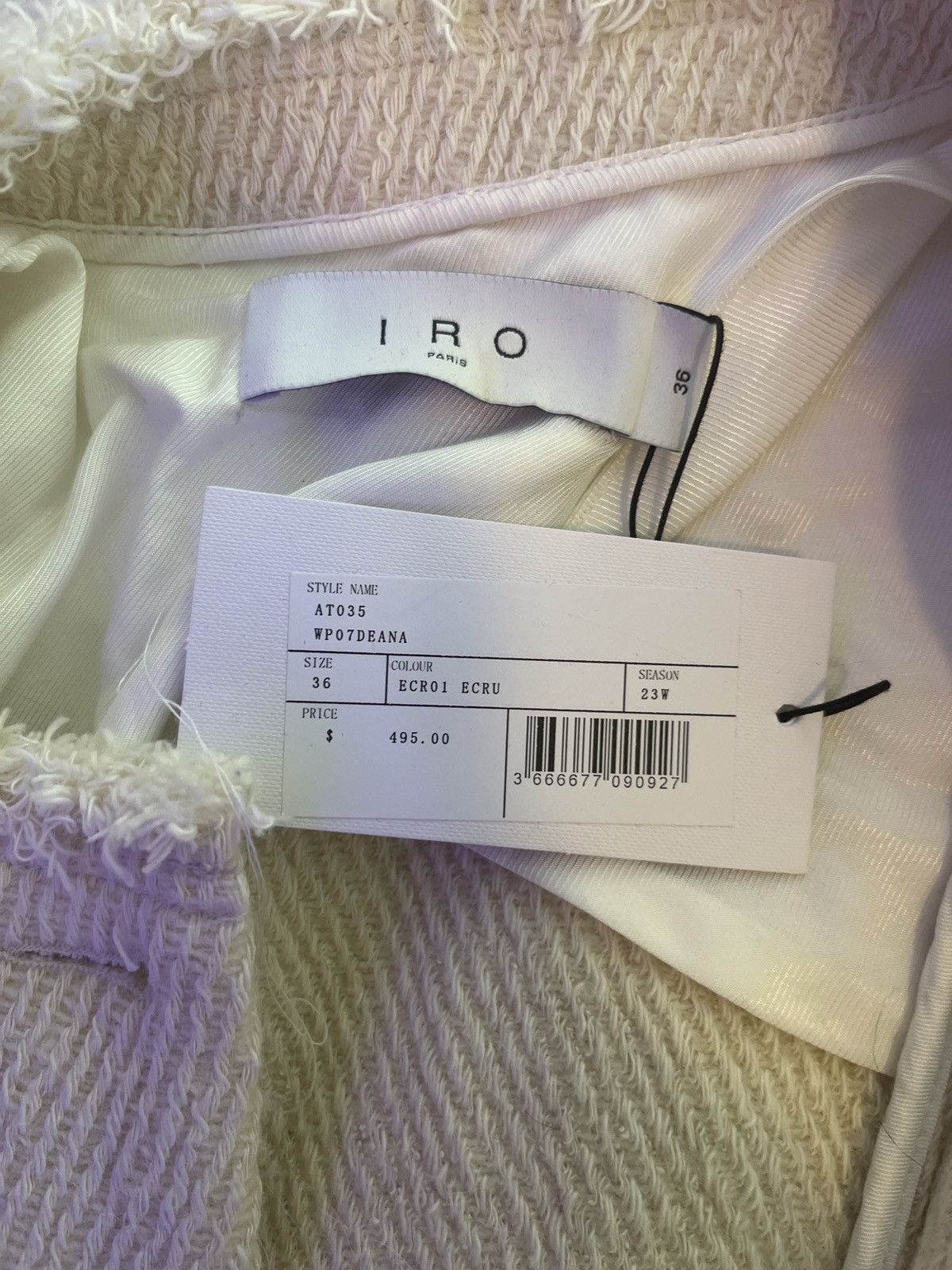 Iro Cream Colored Iro sweater Size S / US 4 / IT 40 - 2 Thumbnail