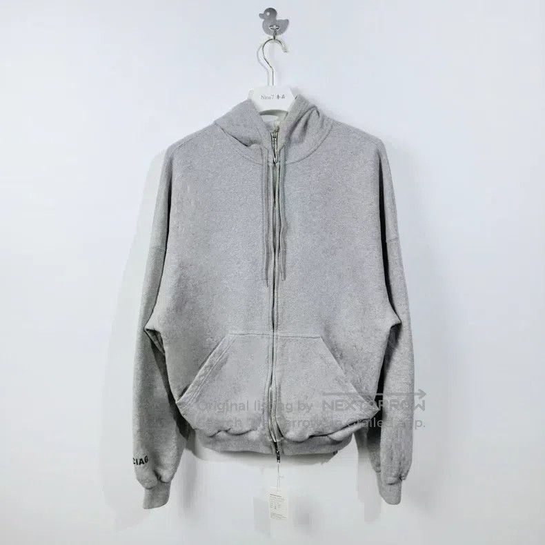 Balenciaga Balenciaga Alien Hi Zipper Hoodie Jacket Coat, Gray Size US S / EU 44-46 / 1 - 1 Thumbnail