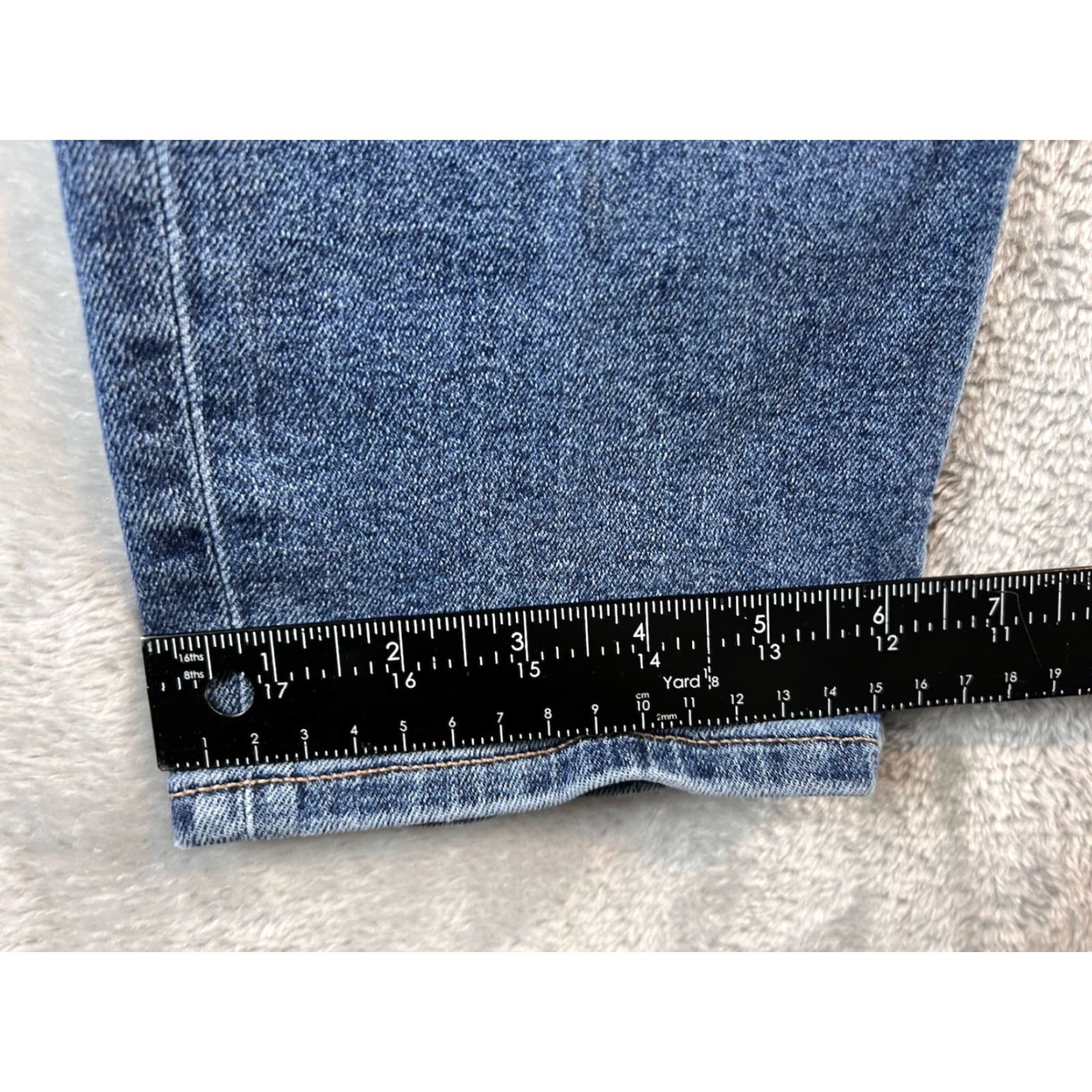 American Eagle Outfitters American Eagle Jeans Womens 10 29x26.5 Long Blue Mom Jean High Rise Boho Vintage No N/A Size 32" / US 10 / IT 46 - 5 Thumbnail