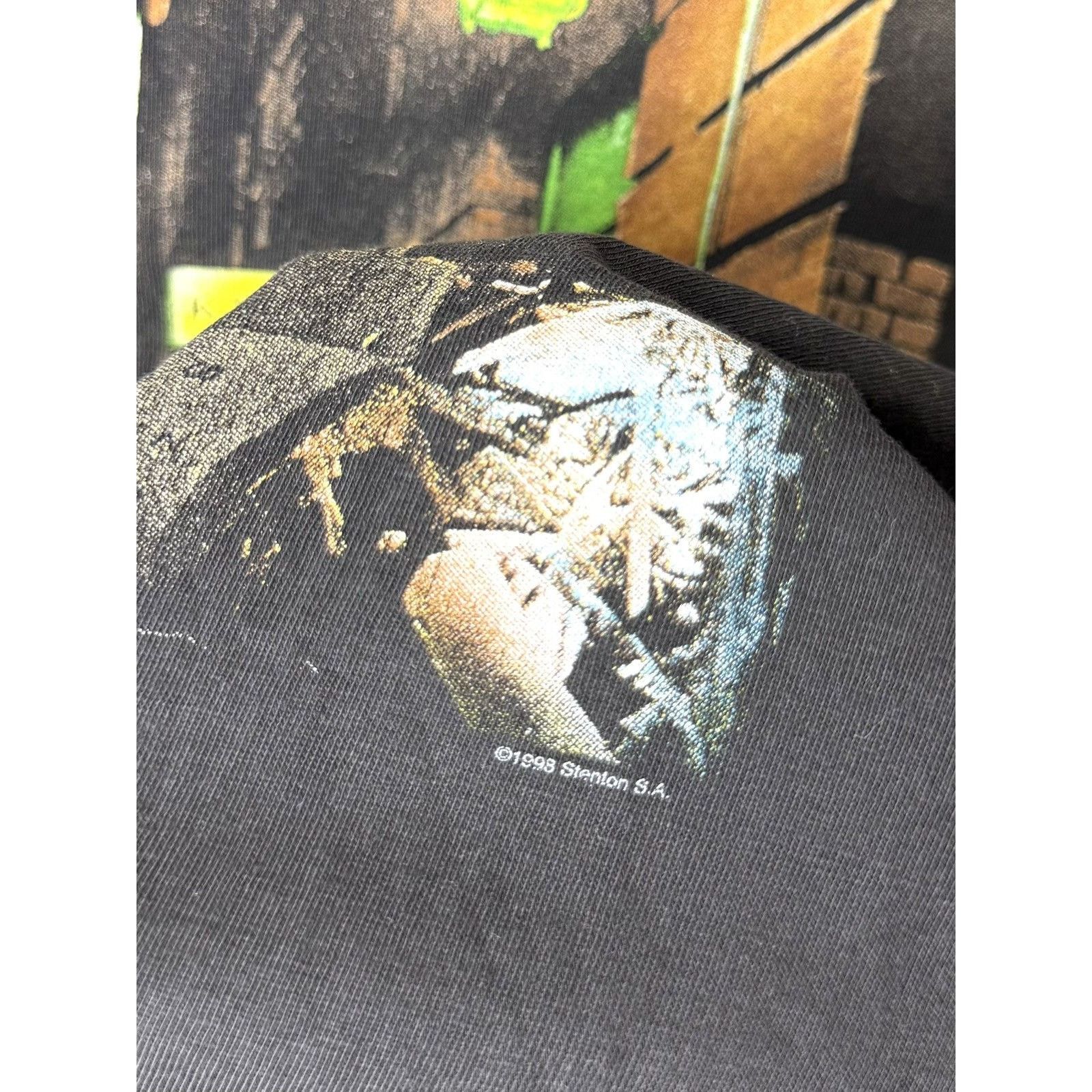 Band Tees Vintage 1998 David Bowie Ziggy Stardust Tour T Shirt Size US XL / EU 56 / 4 - 5 Thumbnail