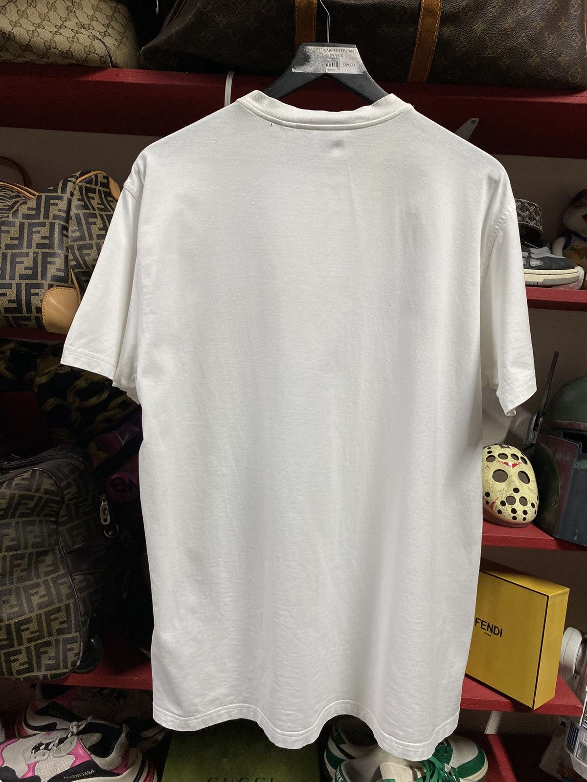 Burberry Burberry Kingdom Spellout White Mens Tee Shirt Large Size US L / EU 52-54 / 3 - 8 Thumbnail