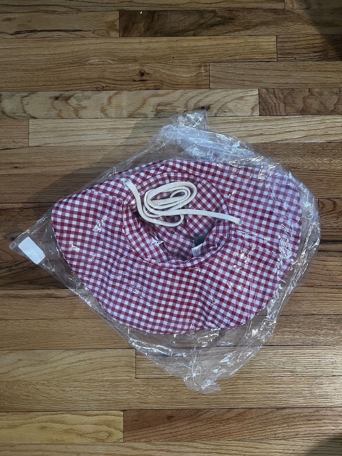 DENIM TEARS Denim Tears “Kiss My Grits” Gingham Sun Hat Size ONE SIZE - 3 Thumbnail