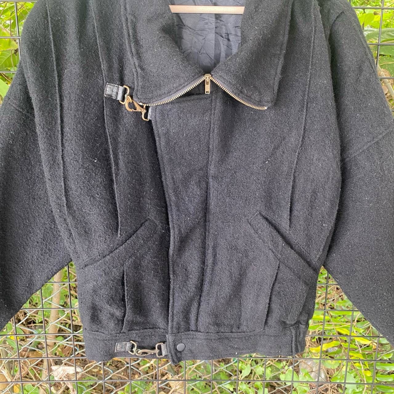 Japanese Brand Frankenstein Punk Style Wool Baggy Jacket Free Size Size US M / EU 48-50 / 2 - 3 Thumbnail