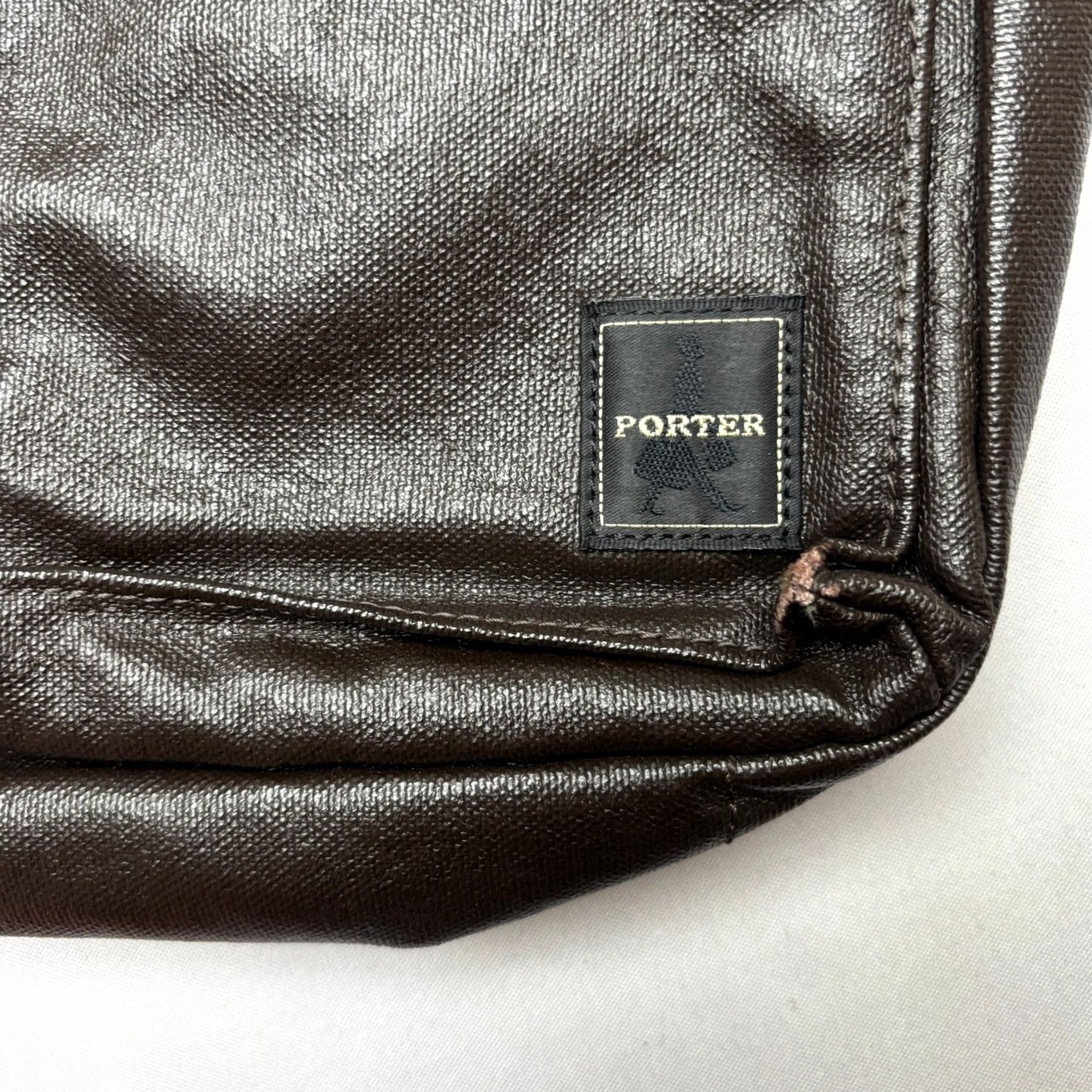 Rue Porter Porter Shoulder Bag Canvas Brown Mens Pocket International Yoshida Size ONE SIZE - 6 Thumbnail