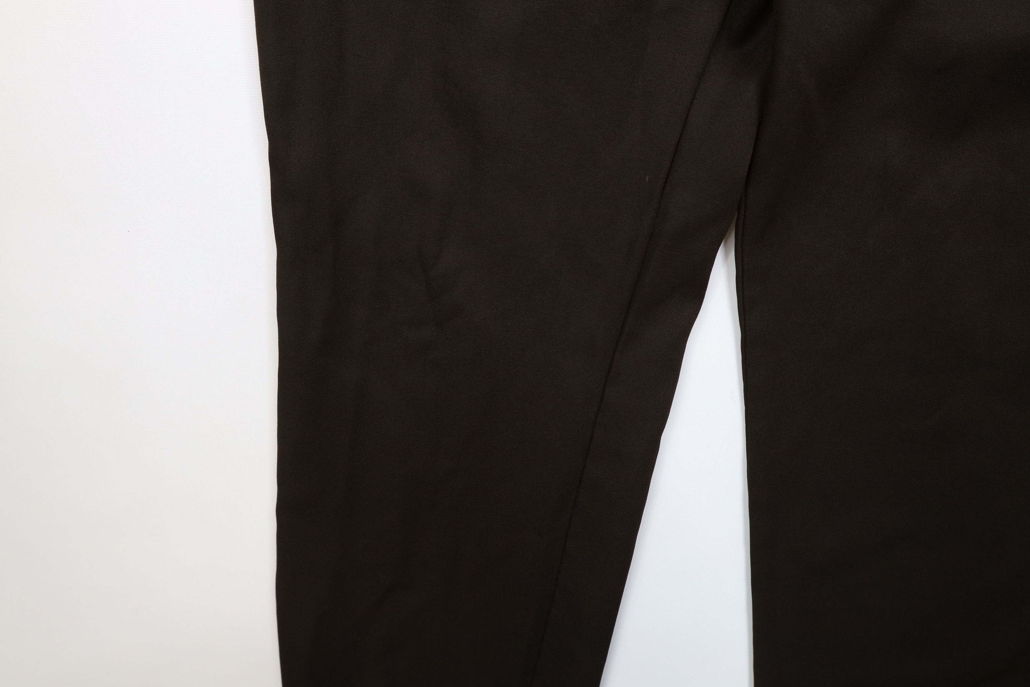Vintage Vintage 70s Streetwear Knit Wide Leg Chino Pants Brown USA Size US 36 / EU 52 - 6 Thumbnail