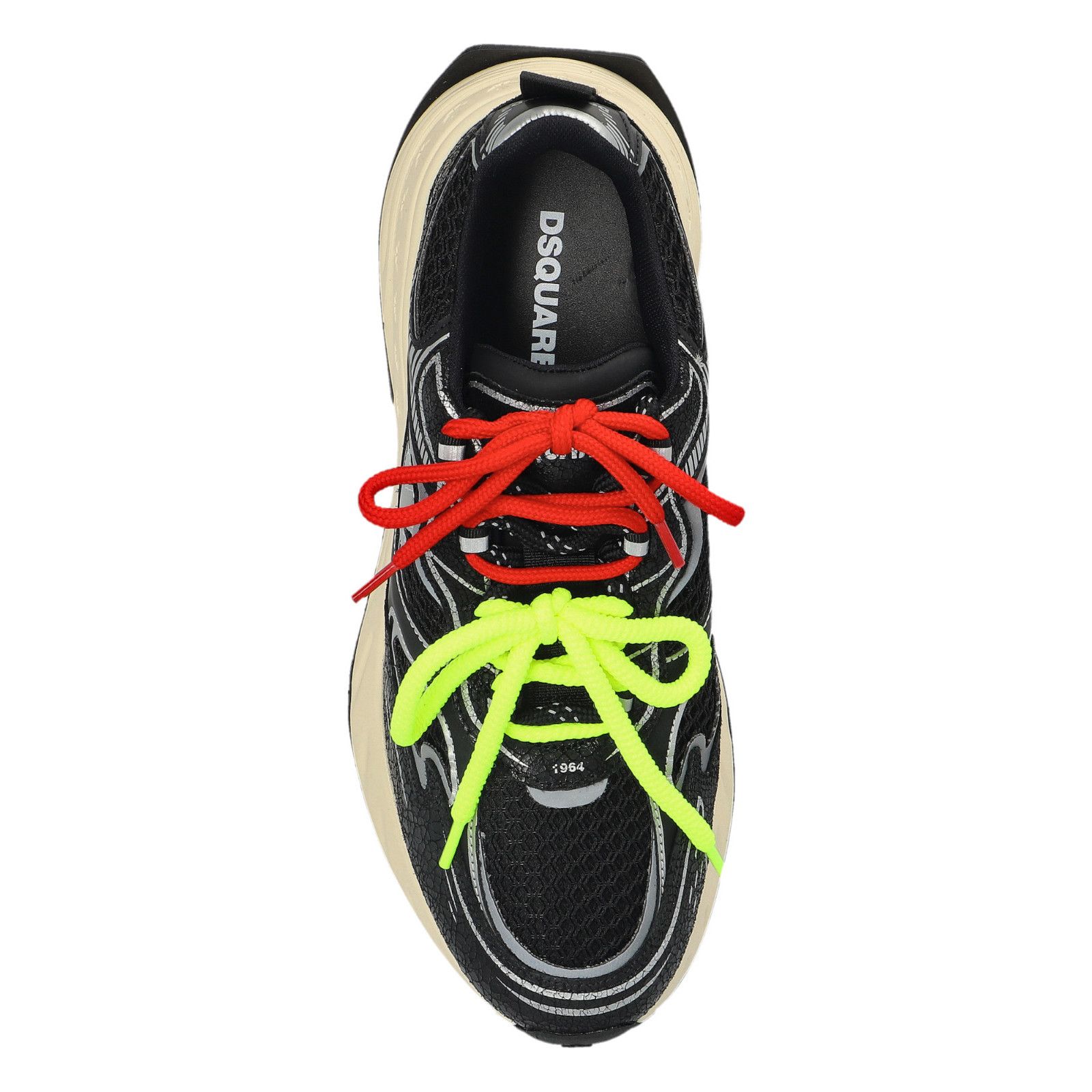 Dsquared2 DSQUARED2 'Sprinter' Black Sports Shoes New & Authentic (Wom Size US 7 / IT 37 - 4 Thumbnail