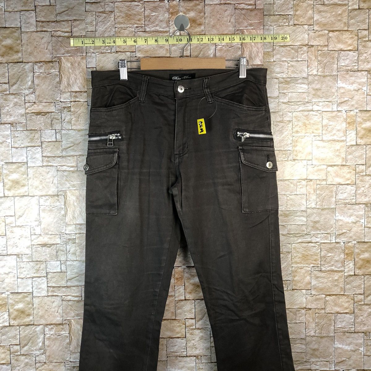 Japanese Brand × Seditionaries Bike Star Brown Cargo Multipocket Pants #A1129 Size US 32 / EU 48 - 2 Thumbnail