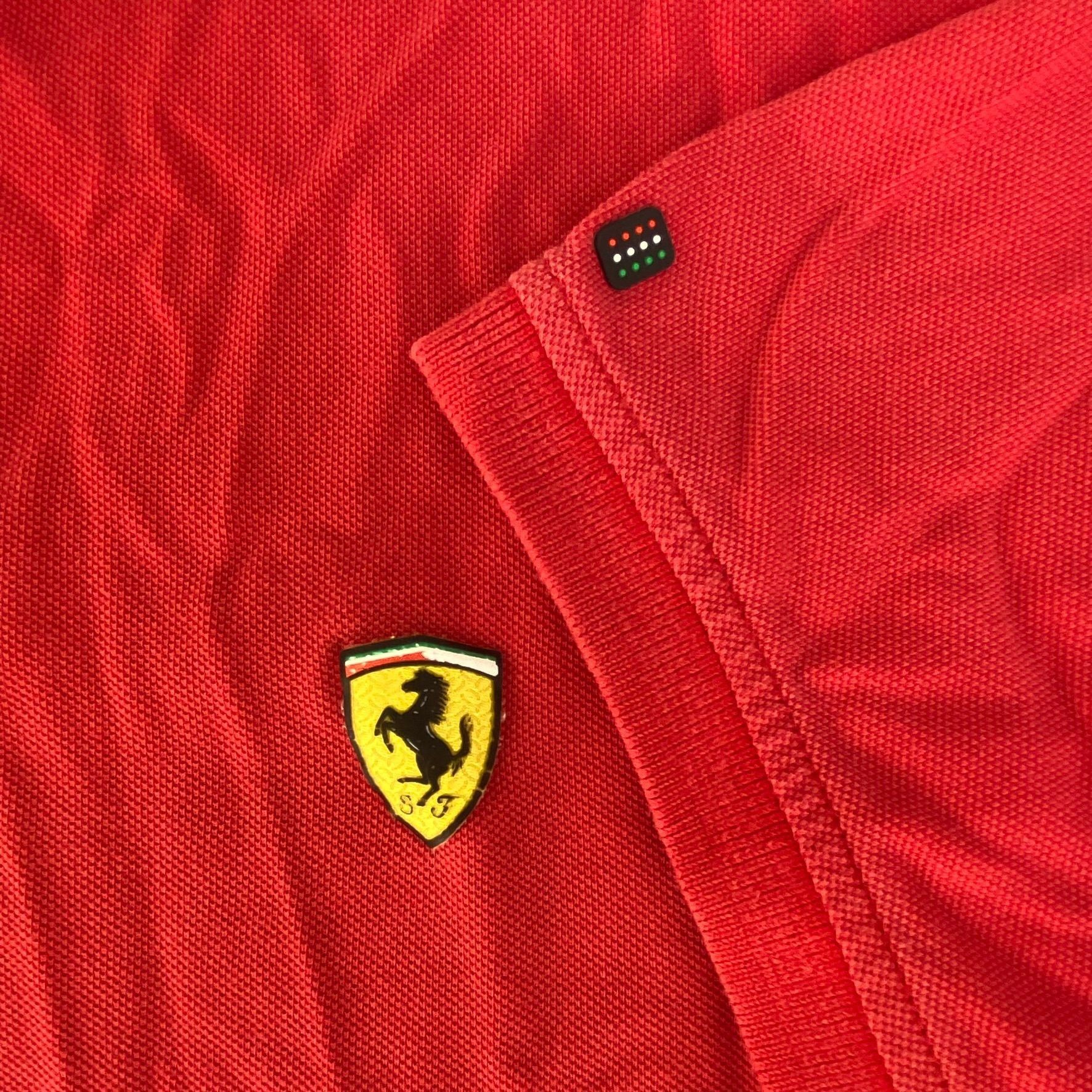 Ferrari Vintage Y2K Scuderia Ferrari Polo Shirt Formula 1 Uno Racing Size US L / EU 52-54 / 3 - 3 Thumbnail