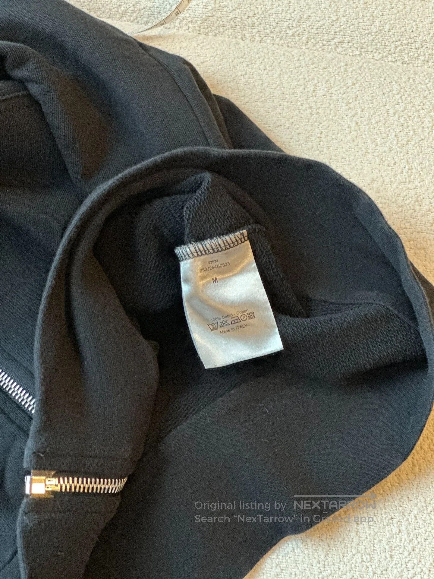 Dior Dior Bee Logo Hoodie Jacket. Size US M / EU 48-50 / 2 - 5 Thumbnail