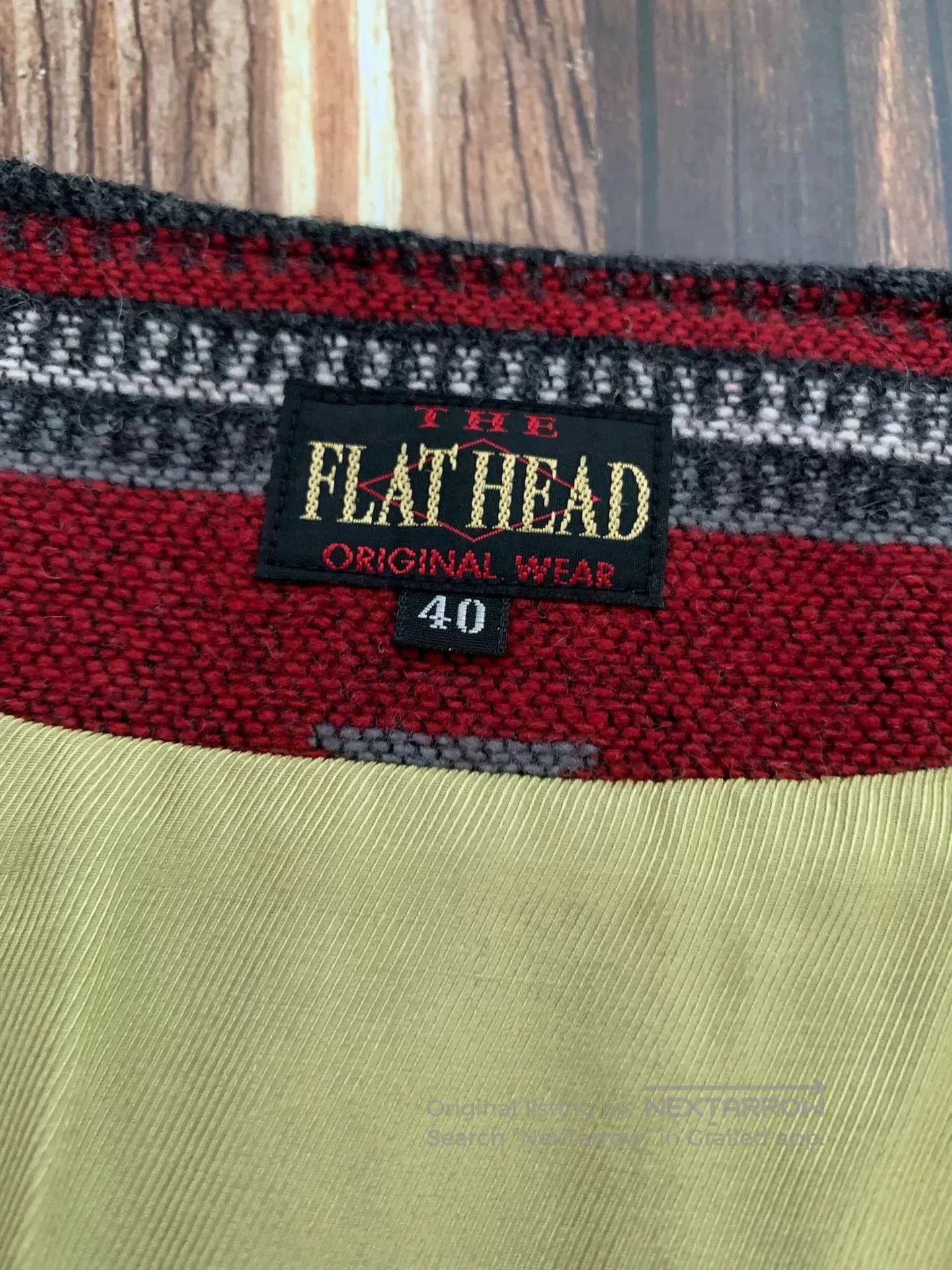 The Flat Head Flat Head Navajo Vest. Size US XXS / EU 40 - 4 Thumbnail