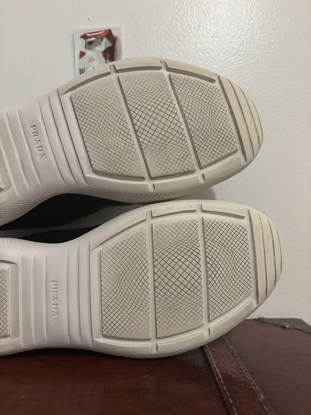 Prada Prada Black and White Americas Cups Size US 8.5 / EU 41-42 - 19 Thumbnail