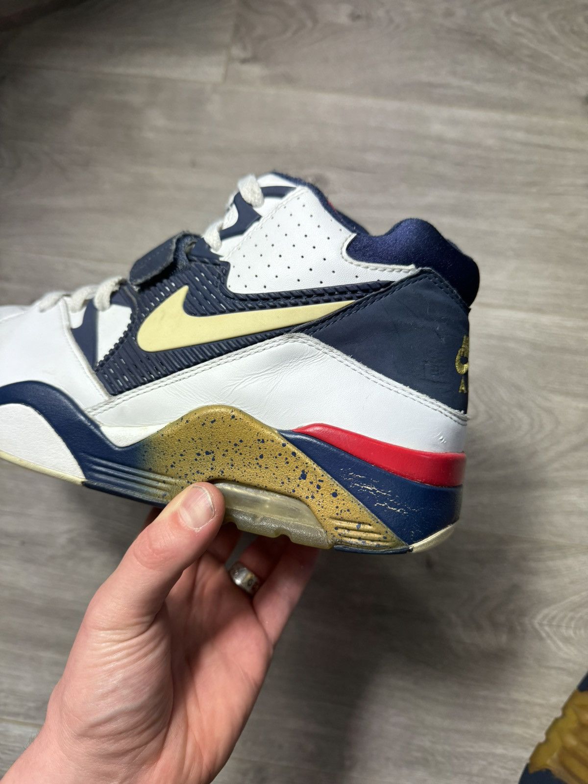 Nike × Vintage 2004 Nike Air Force 180 Olympic Dream Team Size US 10 / EU 43 - 10 Thumbnail