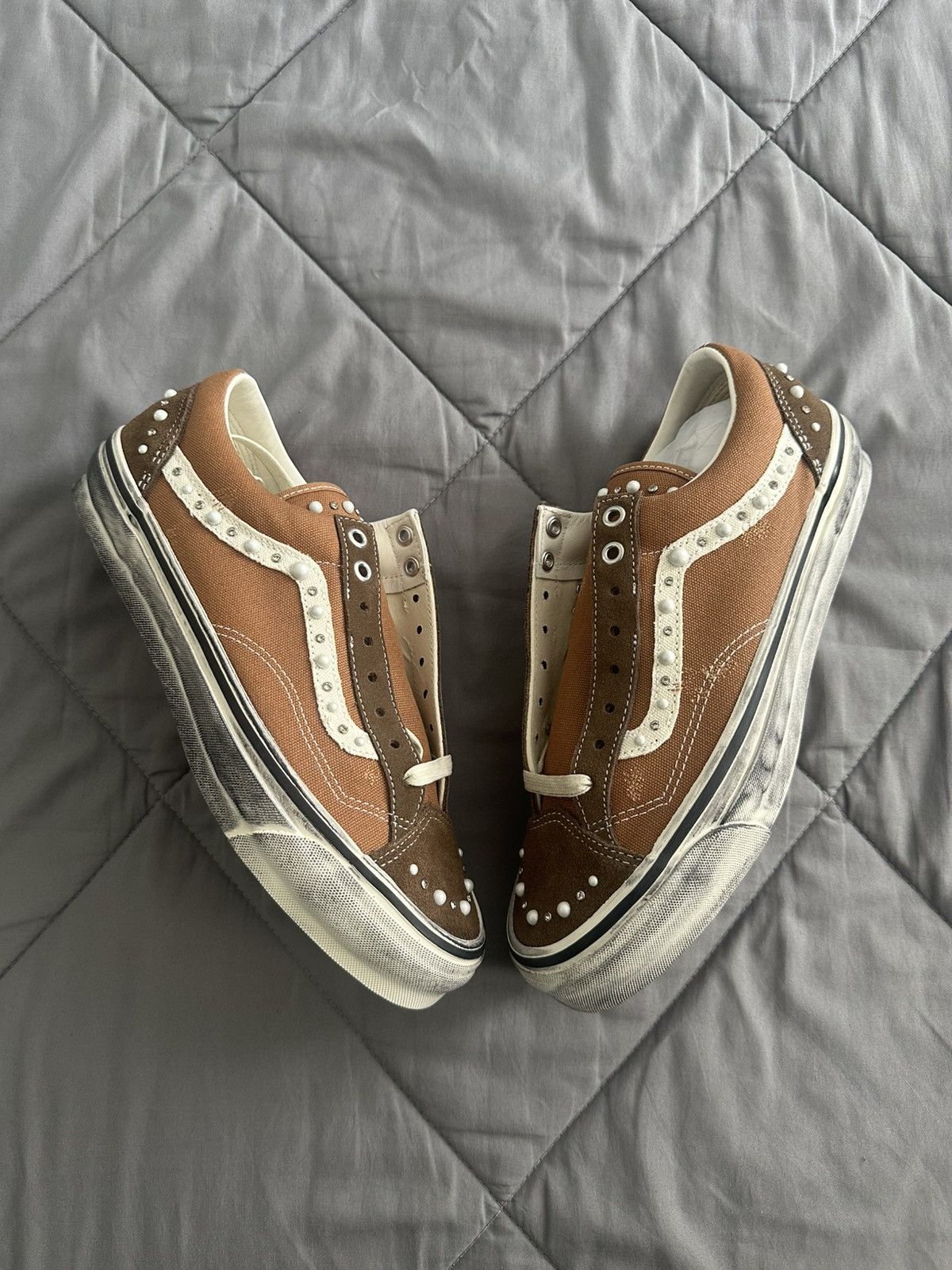Vans LX Old Skool 36 Pearlized Pack Vintage Cocoa Brown