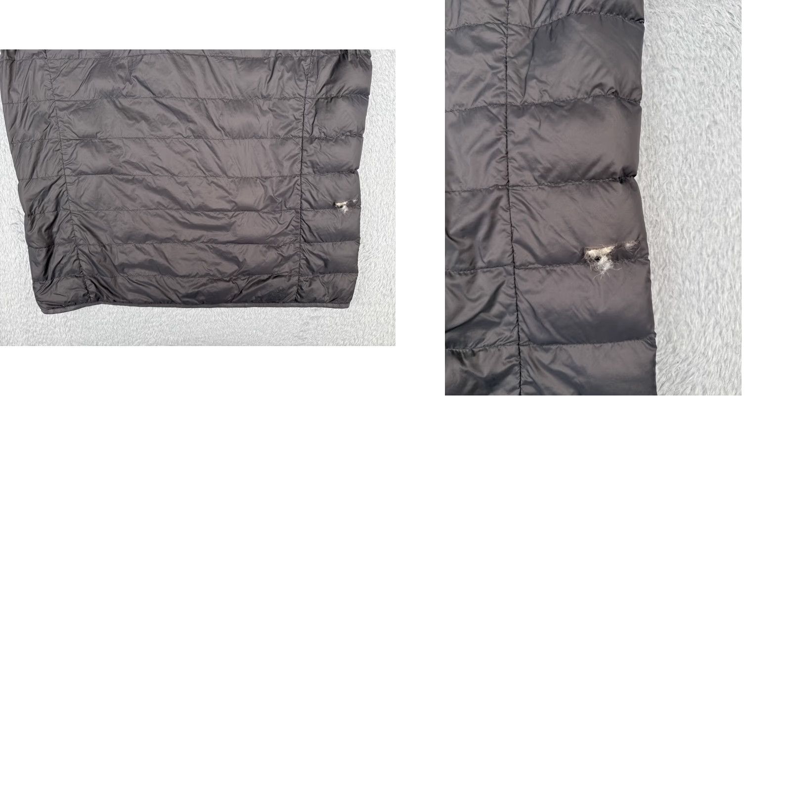 Eddie Bauer VINTAGE Eddie Bauer Vest Mens Regular Large Gray Puffer Down Insulation 650 Nylon Shell Zip Size US L / EU 52-54 / 3 - 10 Thumbnail