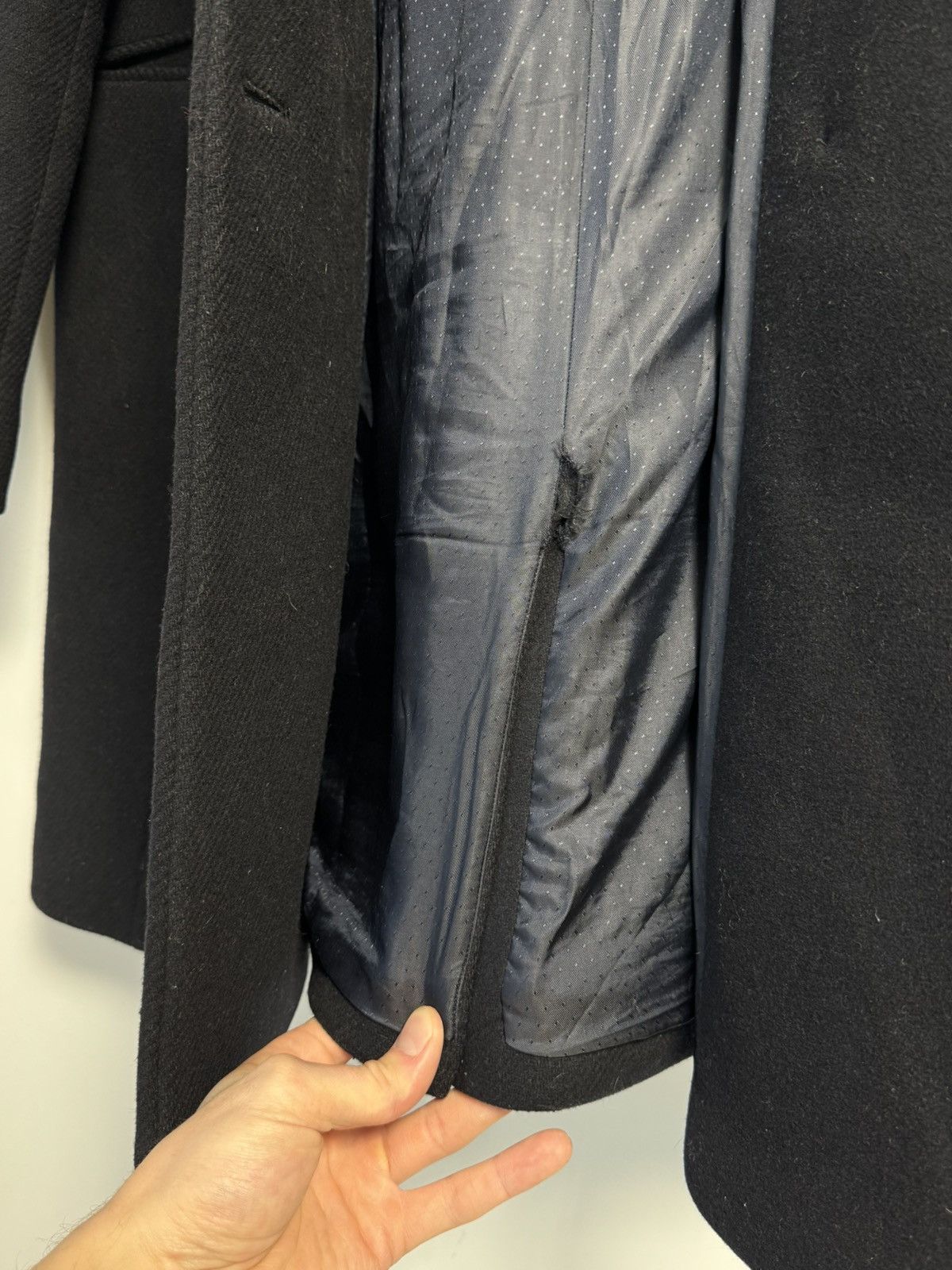 Sezane NWOT Sezane MANTEAU JOHNSON coat wool Dark Blue Size 40 Size S / US 4 / IT 40 - 12 Thumbnail
