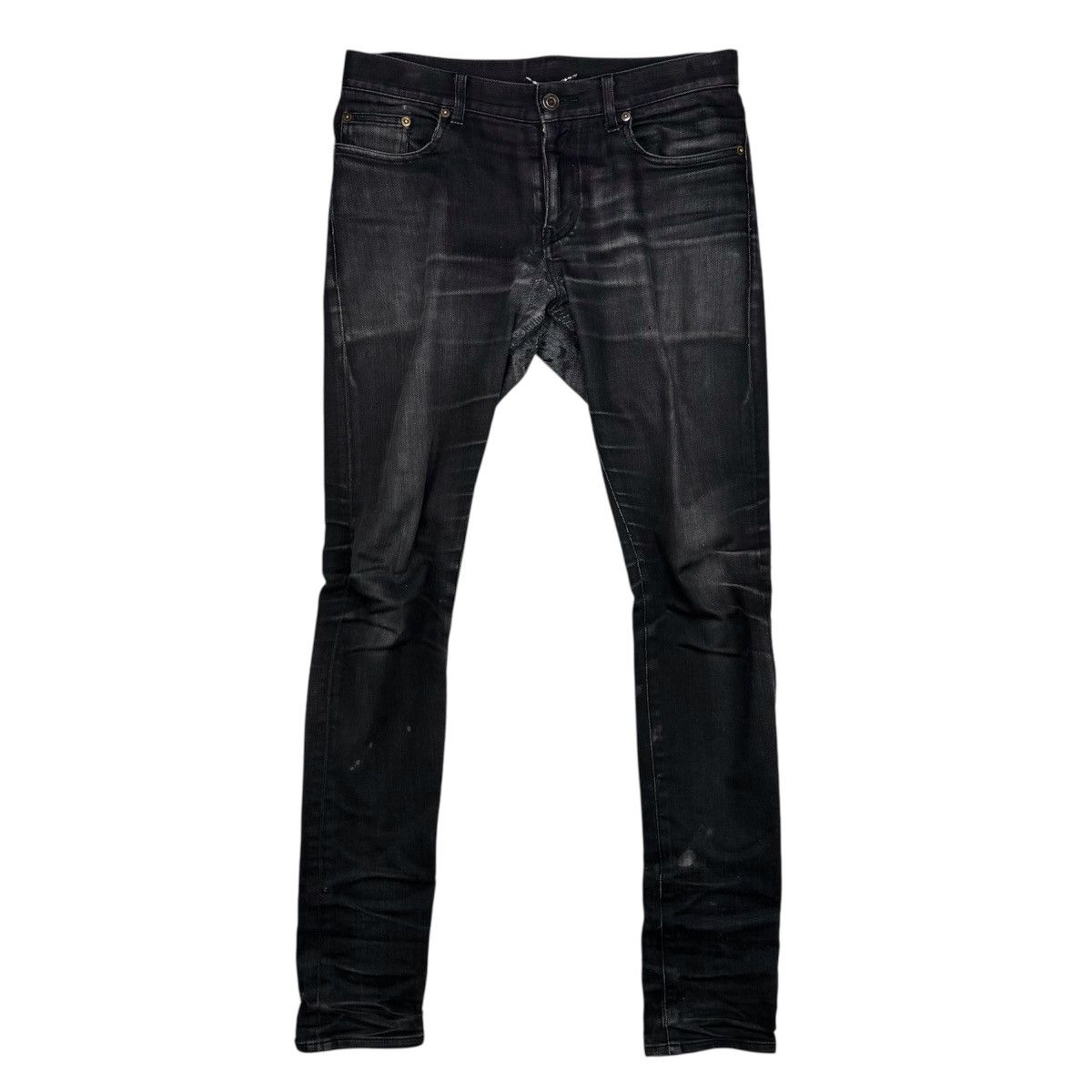 Saint Laurent Paris SAINT LAURENT PARIS SS14 BLACK D02 DENIM Size US 30 / EU 46 - 2 Thumbnail