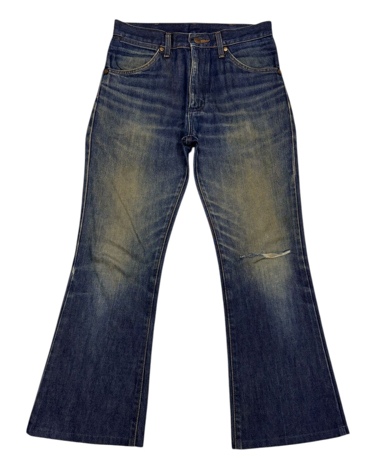 Japanese Brand × Wrangler FLARE JEANS WRANGLER BELL BOTTOM JEANS Size 29" - 5 Thumbnail