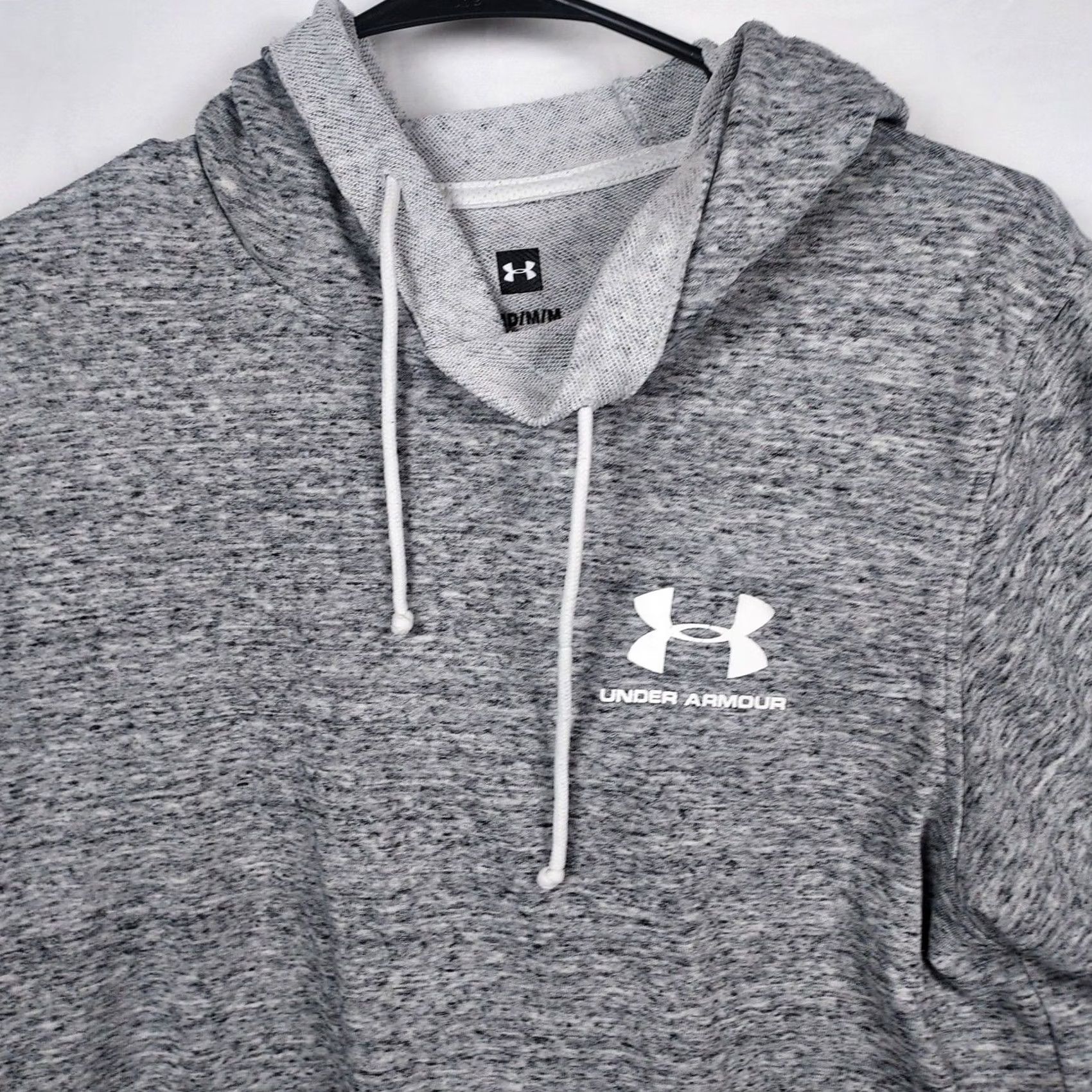 Under Armour Under Armour Mens M Short Sleeve Hoodie Athletic Training Shirt Gray UA Log Shirt Hoodie Size US M / EU 48-50 / 2 - 3 Thumbnail