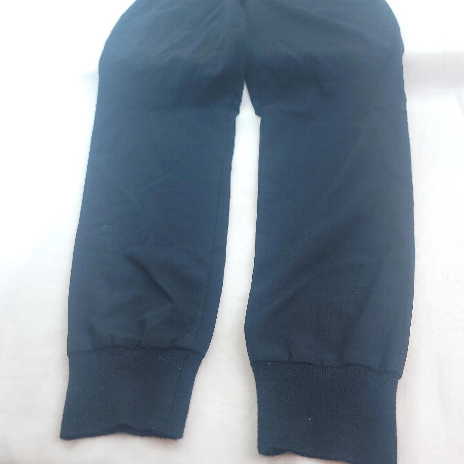 Vince Vince Women's Size 4 Black Dress Jogger Pants Belted Waist Size 27" / US 4 / IT 40 - 2 Thumbnail