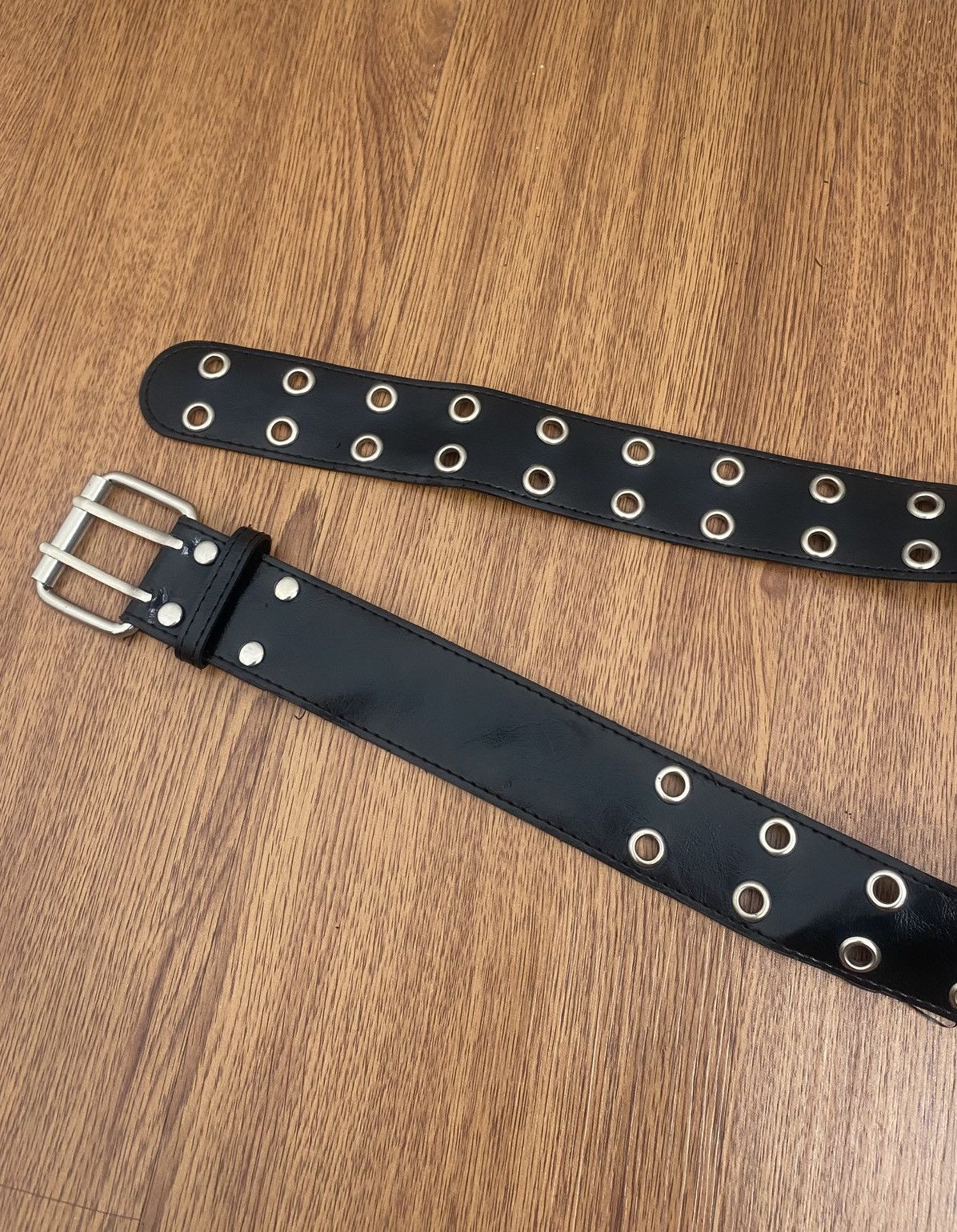 Japanese Brand Grommet double prongs belt Size ONE SIZE - 3 Thumbnail