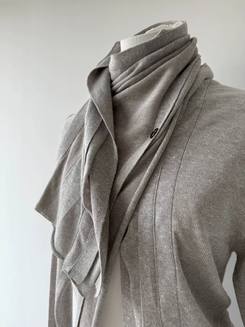 Yohji Yamamoto Yohji Yamamoto2019 SS Yohji Yamamoto Mainline Linen Deconst Size US M / EU 48-50 / 2 - 6 Thumbnail