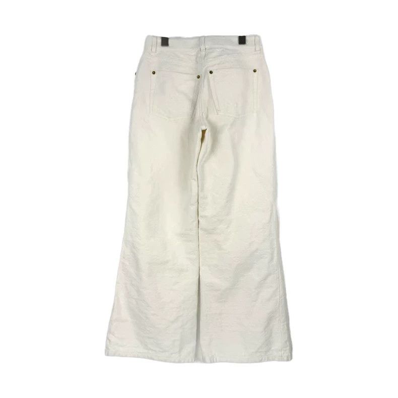 Louis Vuitton Louis Vuitton White jeans with dark stripes and full logo l Size US 36 / EU 52 - 2 Thumbnail