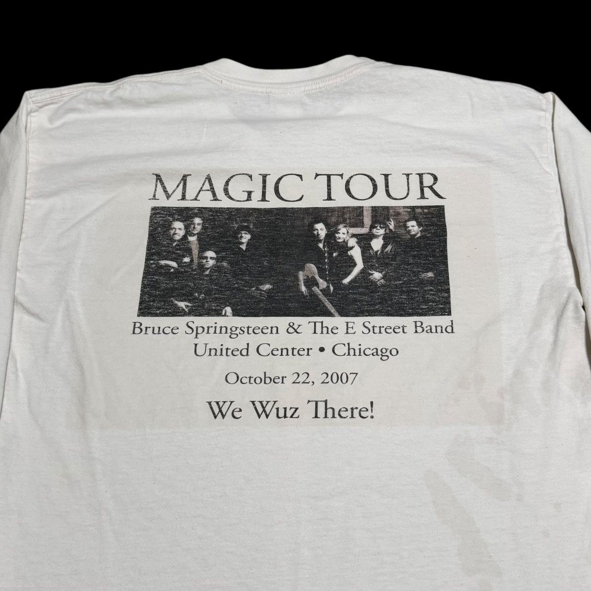Gildan 2007 Bruce Springsteen Magic Tour Long Sleeve Shirt L FLAWS Size US L / EU 52-54 / 3 - 8 Thumbnail