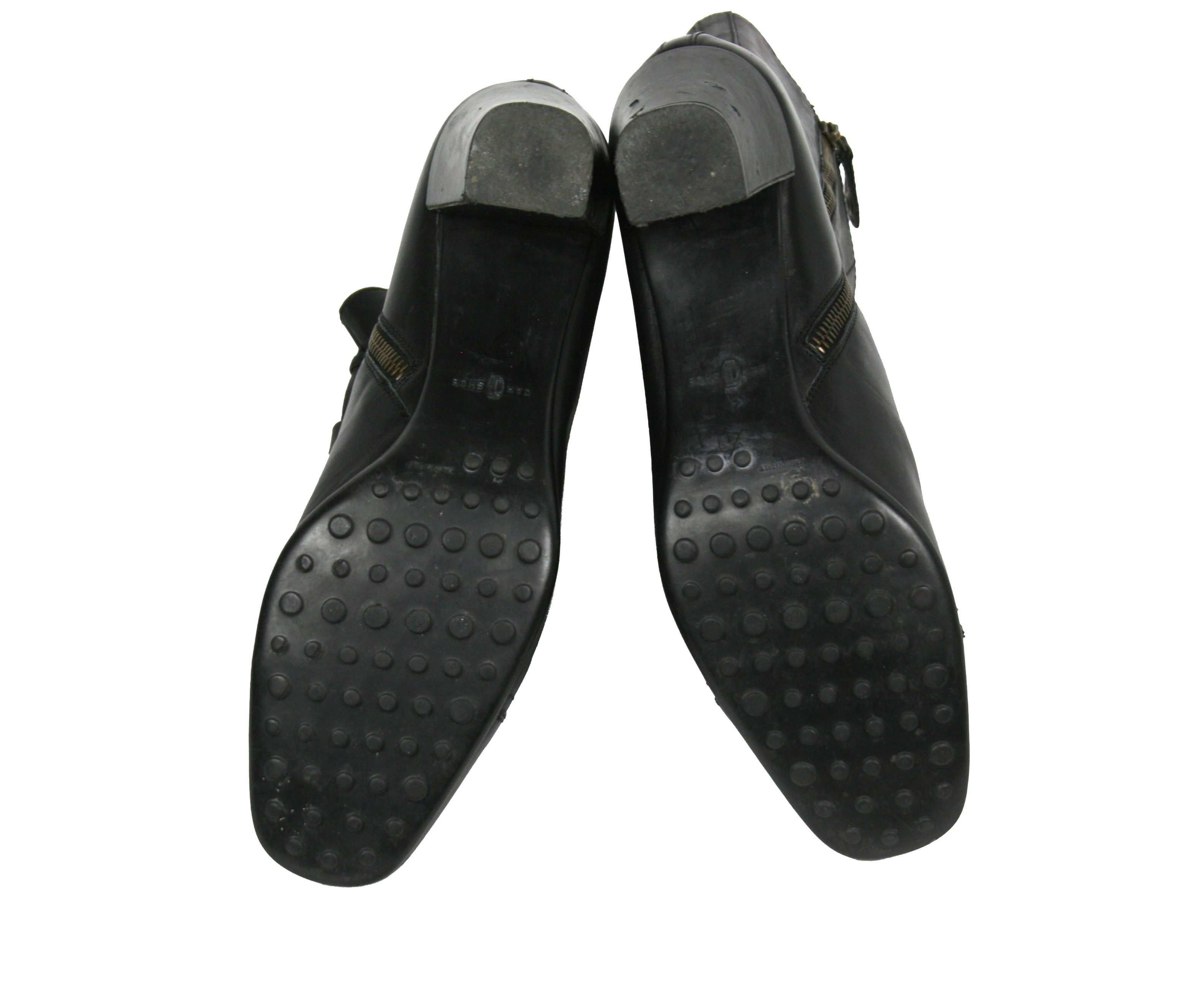 Car Shoe By Prada Heeled Ankle Boots Size US 9 / IT 39 - 13 Thumbnail