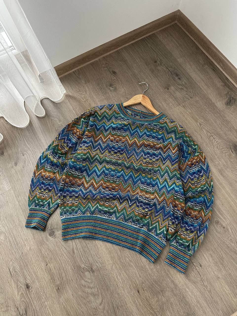Missoni × Vintage Vintage Missoni Multicolour Pull International Sweater Size US L / EU 52-54 / 3 - 6 Thumbnail