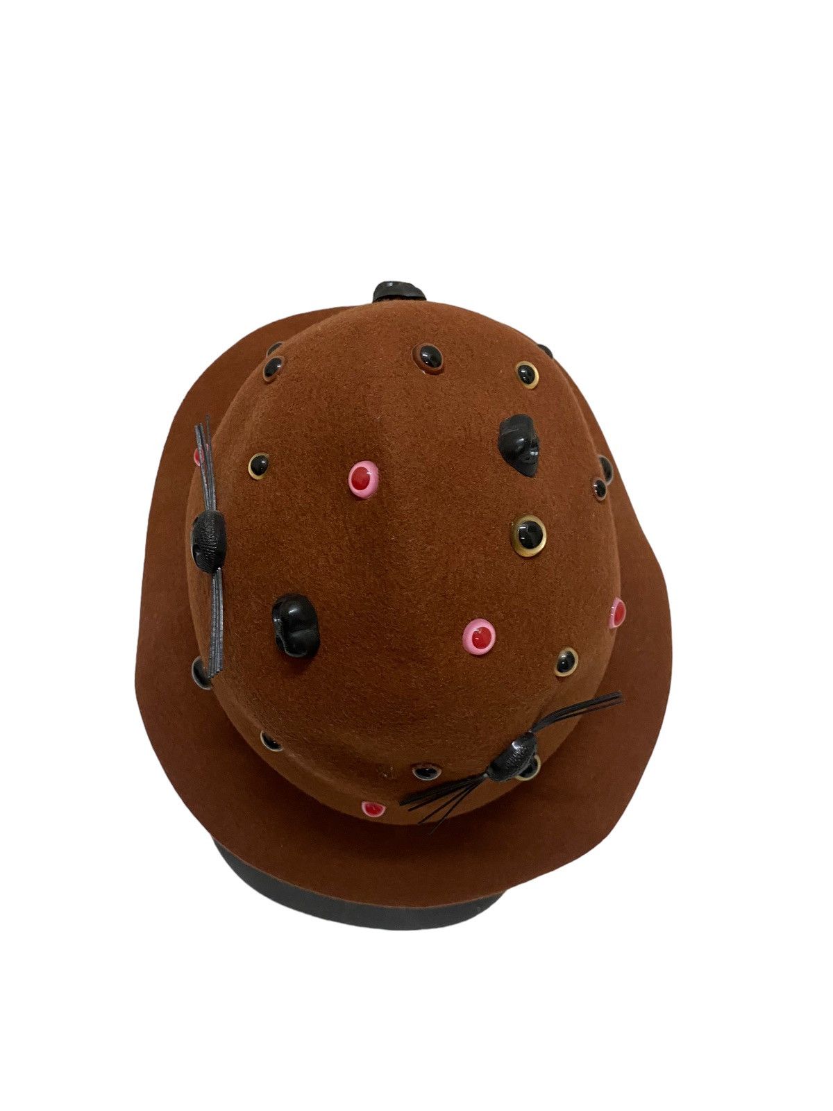 Art Comes First Rare Ne-net By Issey Miyake Beads Wool Hat Size ONE SIZE - 7 Thumbnail