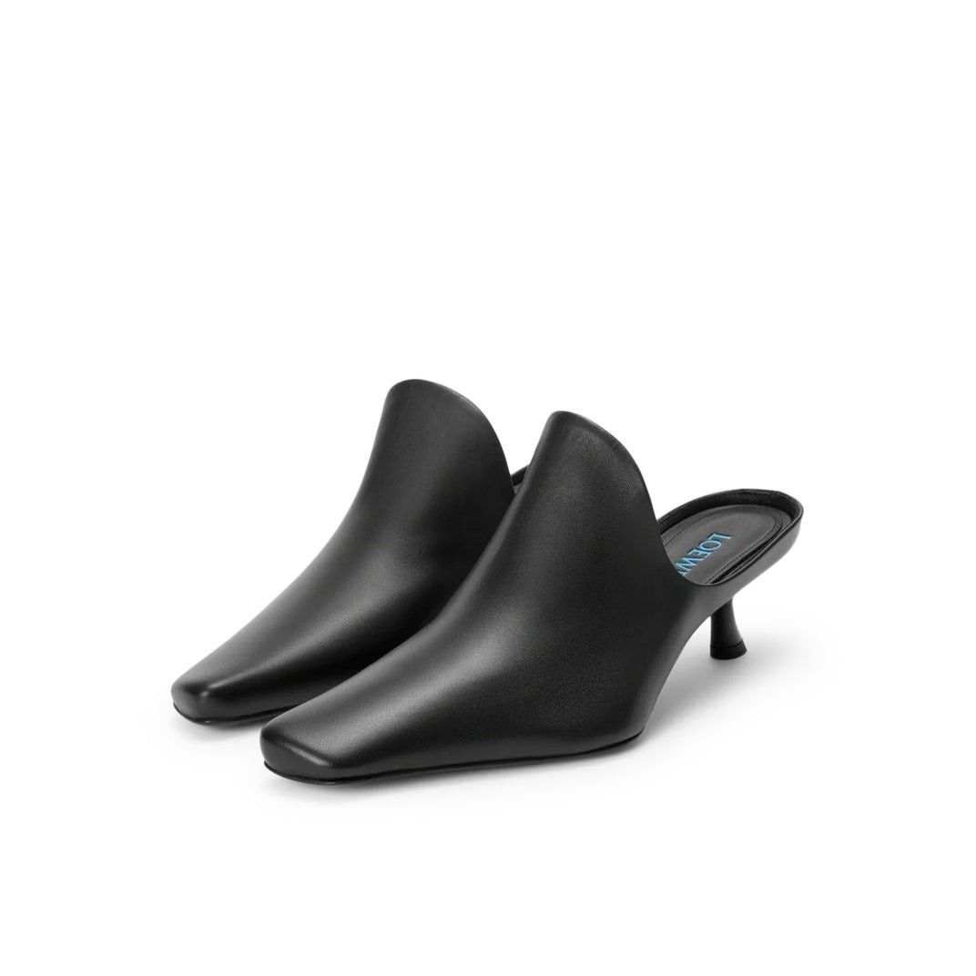 Loewe LOEWE Emily Black Clogs New & Authentic (Women's size:6;) Size US 6 / IT 36 - 2 Thumbnail