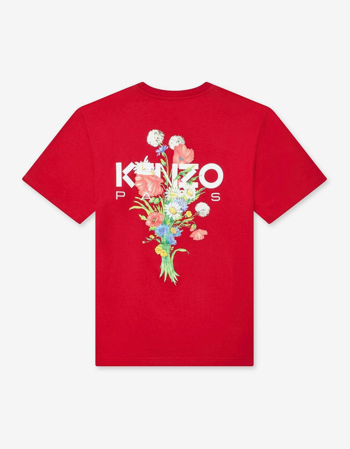 Kenzo Kenzo Archive Bouquet Red T-Shirt Size US XL / EU 56 / 4 - 2 Thumbnail