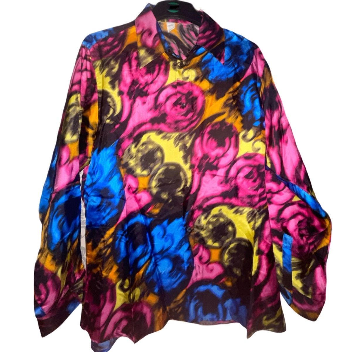 Versace RARE Vintage Versace Silk Shirt – Collector’s Archive Piece Size US L / EU 52-54 / 3 - 1 Thumbnail