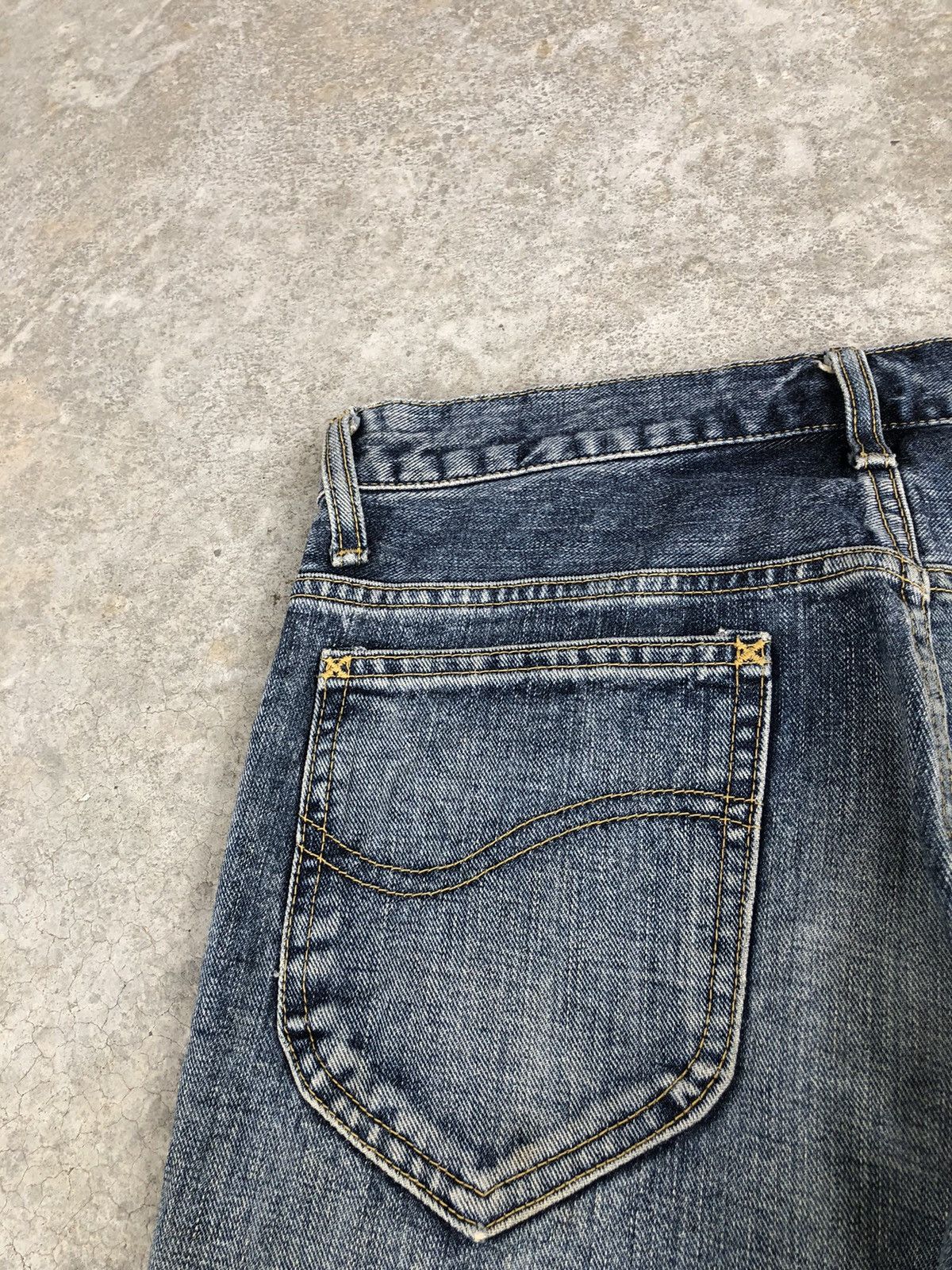 If Six Was Nine Japanese Lee Flared Jeans Distressed Jeans Size US 30 / EU 46 - 15 Thumbnail