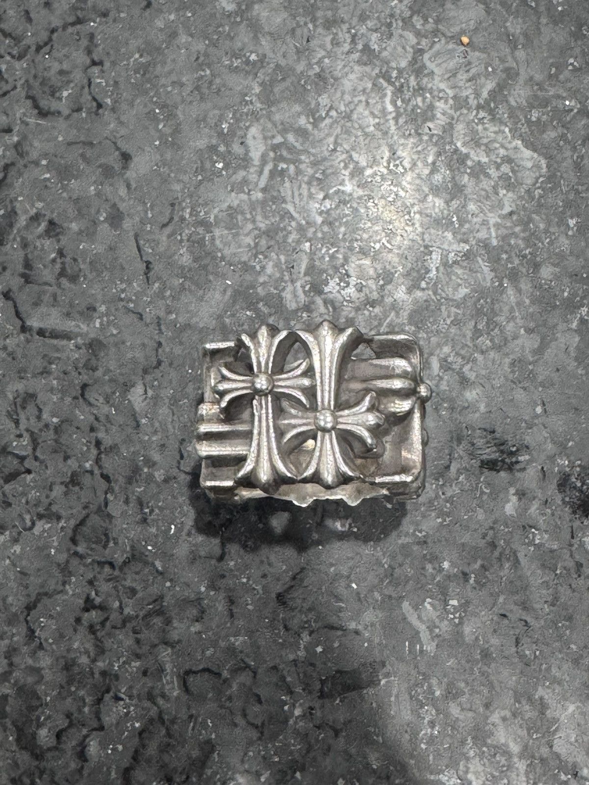 Chrome Hearts Square cemetery Ring