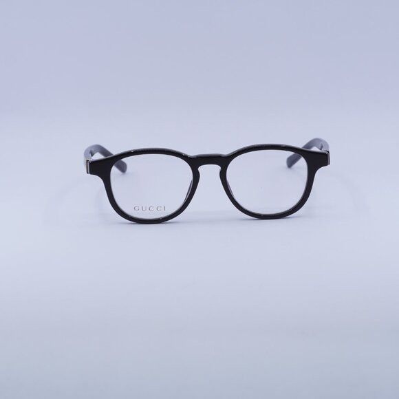 Gucci Gucci GG1510O 004 Eyeglasses Brown 49mm Square Frame Size ONE SIZE - 3 Thumbnail